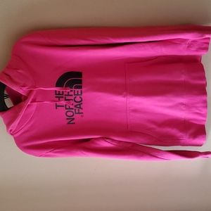 The north face hoodie size large